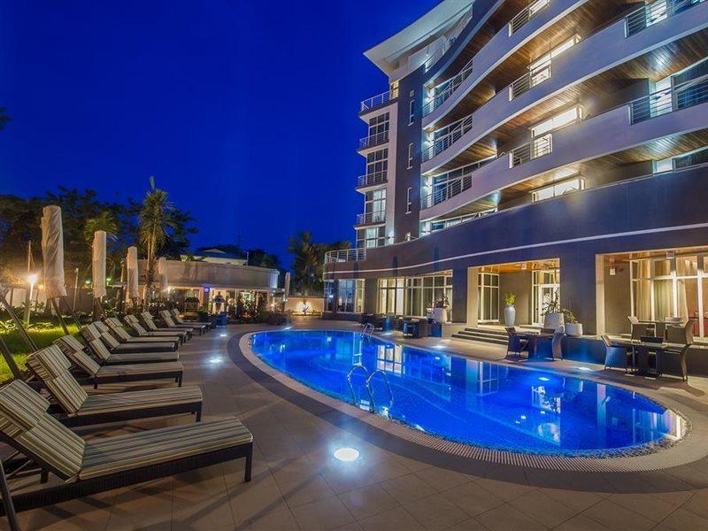 The George Hotel Lagos Luaran gambar